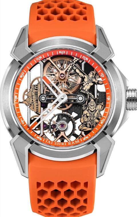 Review Jacob & Co Epic X Ram Janmabhoomi Edition 2 EX110.20.AA.AS.ABRUA Replica watch - Click Image to Close